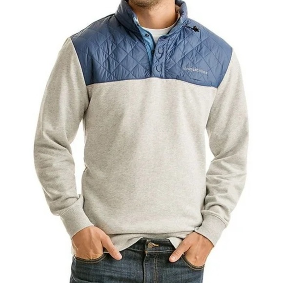 Vineyard Vines Other - Vineyard Vines Men’s Performance Snap Placket Shep Shirt Gray Heather